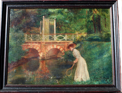 Young Lady with Bridge Creek