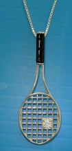 Racket Pendant for Tennis Necklaces